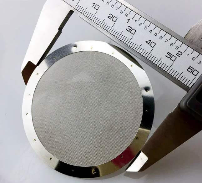 Filtro metálico reutilizable