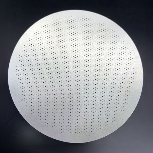 Filtro metálico reutilizable